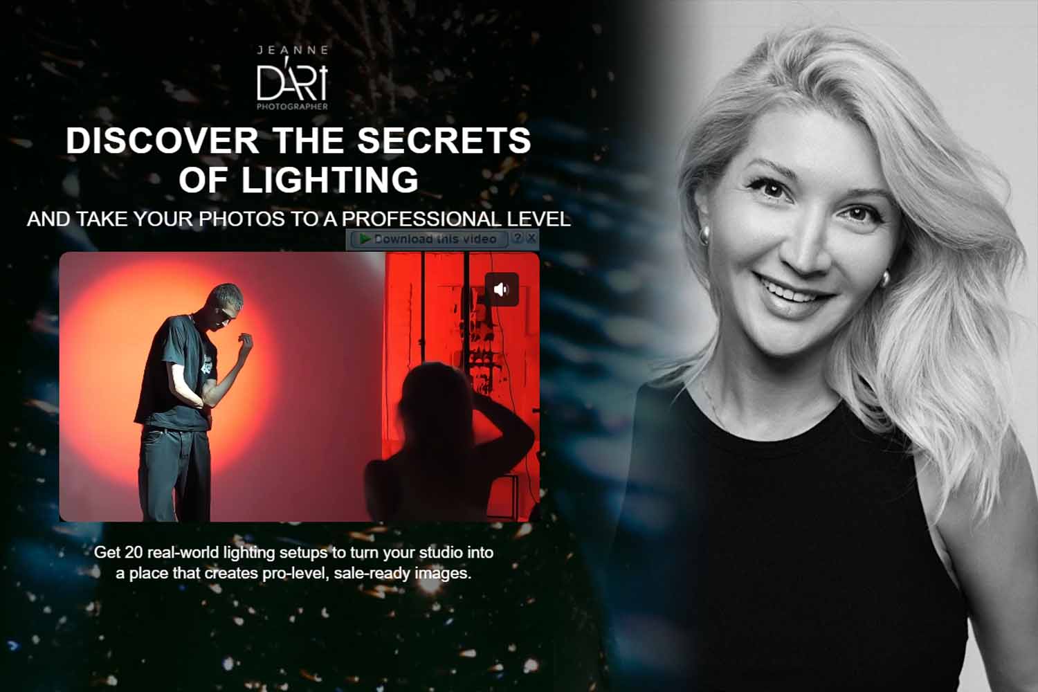 Discover the Secrets of Lighting by Jeanne D'Art