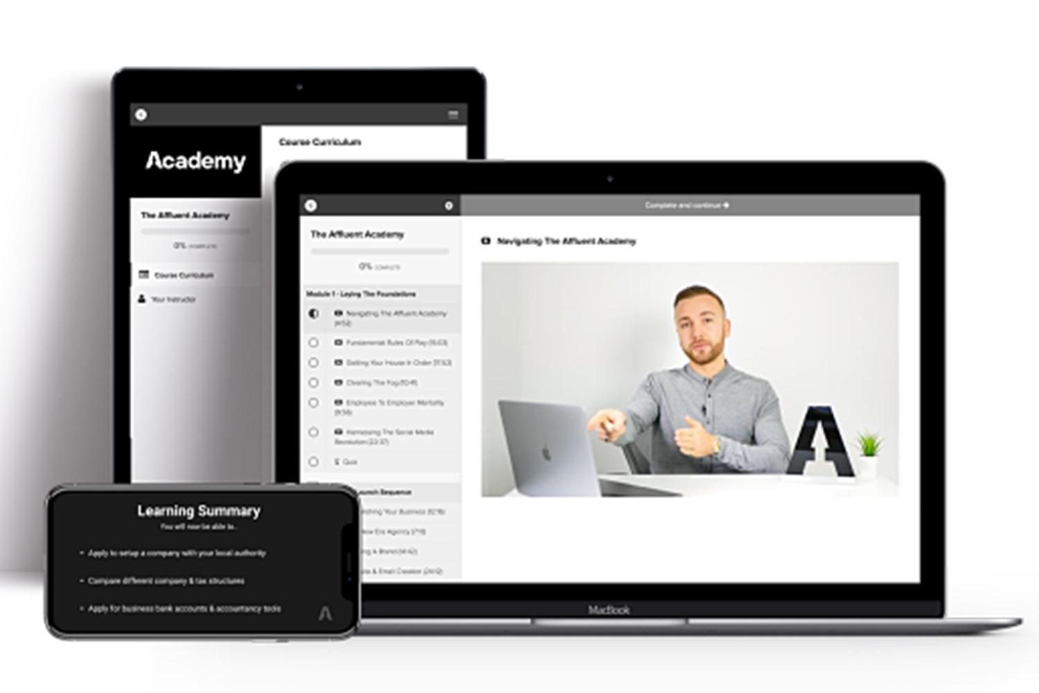 Jordan Platten Affluent Academy